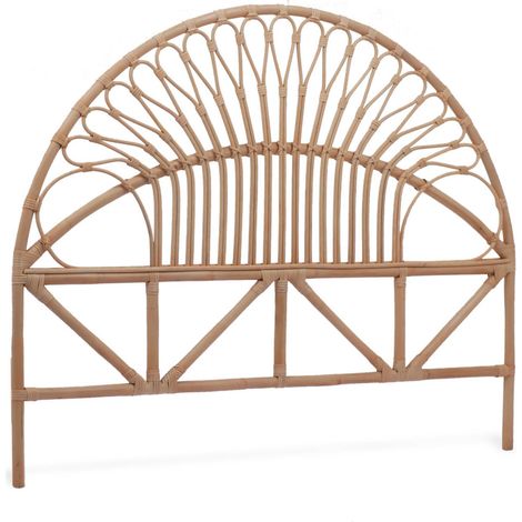 Tête de lit en rotin naturel. Malacca 140 cm (1/5)