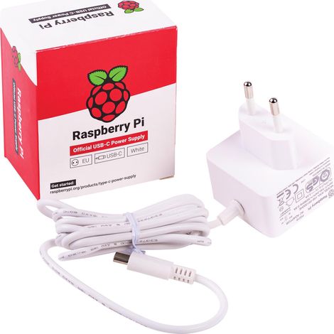 Spannungsversorgung Raspberry Pi4 USB-C 3A