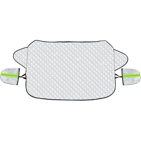 Couverture pare-brise voiture 147x100cm – Protection anti-givre, neige, UV – 4 couches indéchirables – Installation facile (1/4)