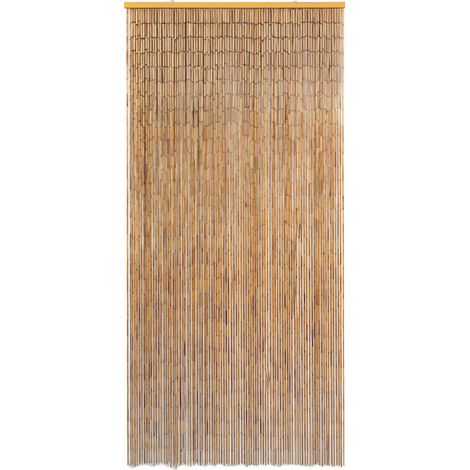 Rideau de porte Bambou 90 x 200 cm CFW855876 (1/4)