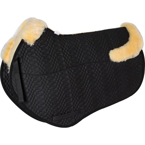 Tapis de selle GP en peau d'agneau - Couverture complète - Tapis de selle - Tapis de selle carré - Tapis d'équitation - Tapis multi-usages (1/5)