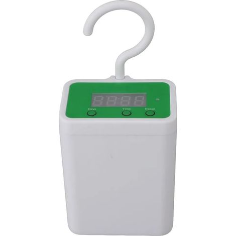 Système d'arrosage automatique, alimenté par USB et doté d'un affichage LED, pour plantes en pot. (1/5)