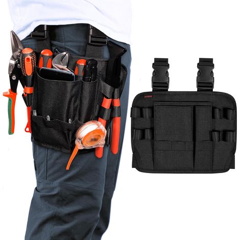 Bardusch-Cette sacoche à outils avec clip ceinture convient aux électriciens, mécaniciens automobiles, techniciens, charpentiers et ouvriers du bâtiment. (1/5)