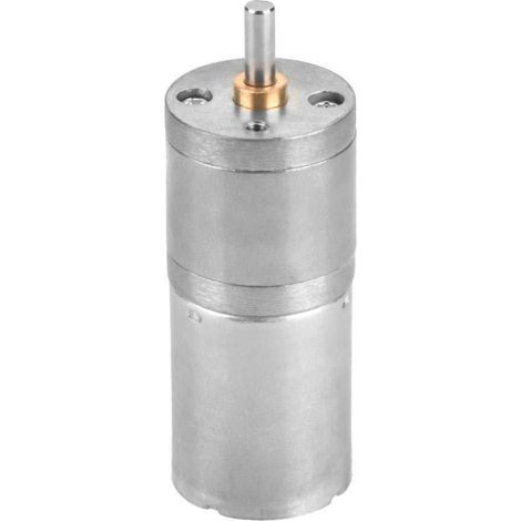 Micro-moteur réducteur 25GA-370 25 mm CC 12 V, moteur à engrenages métalliques basse vitesse pour serrure électronique (5 tr/min) (1/5)