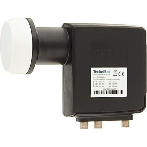 LNB - TECHNISAT - 0000-8312 - 8 sorties - 2 sorties - 10.7 à 12.75 GHz