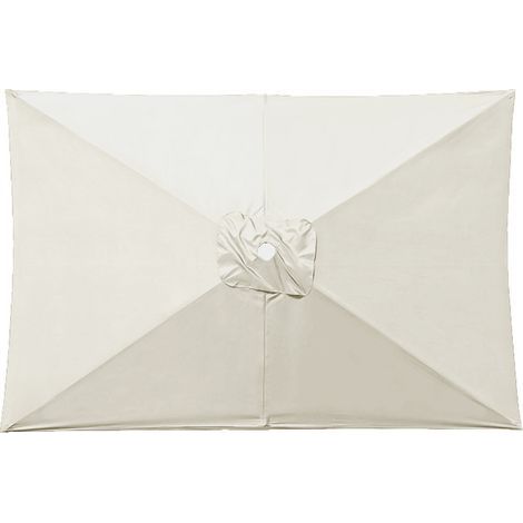 S-giant Toile de Parasol Rectangulaire 3x2 m, Housse de Remplacement pour Parasol Extérieur, Parasol de Jardin Anti-UV et Imperméable, Protection Solaire et Pluie, Remplacement de Toile de Parasol(Ivo (1/5)