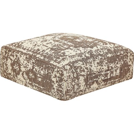 Pouffe SHASA Cotton Beige
