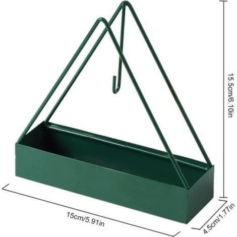 Lot de 2 Support De Bobine De Moustique, Porte Spirale Anti Moustique, Mosquit Brûleur D'encens, Porte encens en Bois de Santal (1/4)