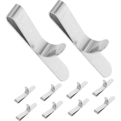 Ensemble de 10 supports à gâteaux réglables en acier inoxydable (1/5)
