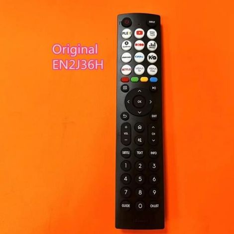 Télécommande d'origine pour Smart TV Hisense VIDAA LCD LED,EN2N36H,EN2P36H,2Q36H,2J36H,55U8HAU,55E7HQ,50E77HQ- EN2J36H[E86]