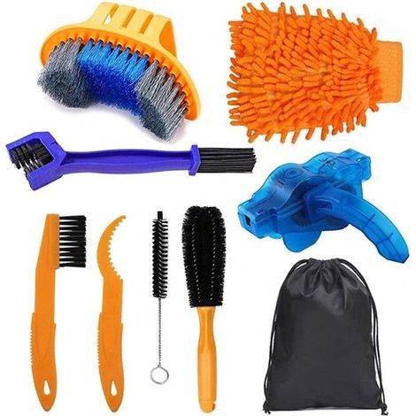 Spazzole per la pulizia moto / Kit di pulizia Tourtecs WR1