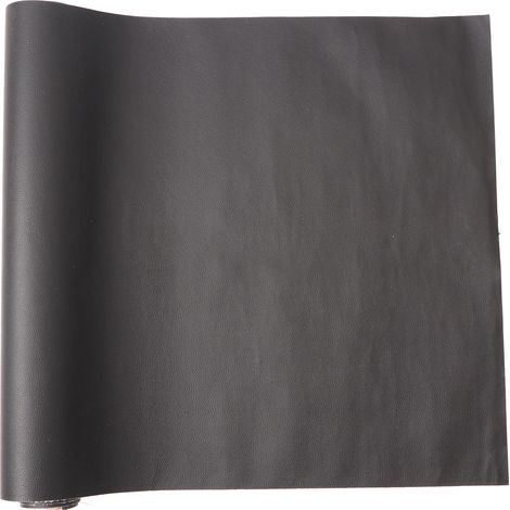 Ortviai Patch de Réparation en Cuir Auto-Adhésif pour Canapé, Siège Auto ou Bateau – 50 x 120 cm, Noir, PU (1/5)