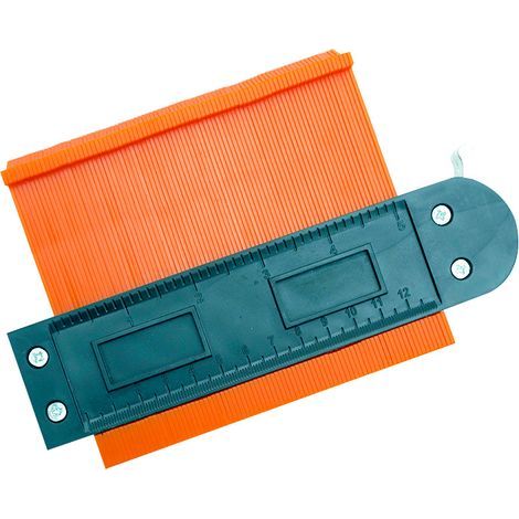 Kunststoff-Gürtelverschluss, expandierendes Konturenlehren-Werkzeug, Imitationslehre, Linienzieher für Holzbearbeitungszeichnungen (1/5)