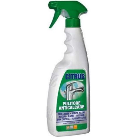 Limpiador antical citrus con efecto abrillantador sin huellas, pulverizador 750 ml