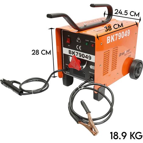 Saldatrice MMA 200A, 220V, elettrodo 2,5-4mm Breckner Germany (1/5)