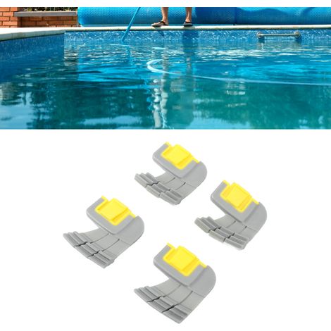 Lot de 4 brosses de nettoyage pour piscine R0714400, compatibles avec les brosses de nettoyage Zodiac MX8 et MX6 Cyclone. (1/5)