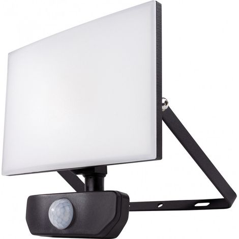 Proiettore LED ECO 10S 10W antracite con rilevatore di movimento