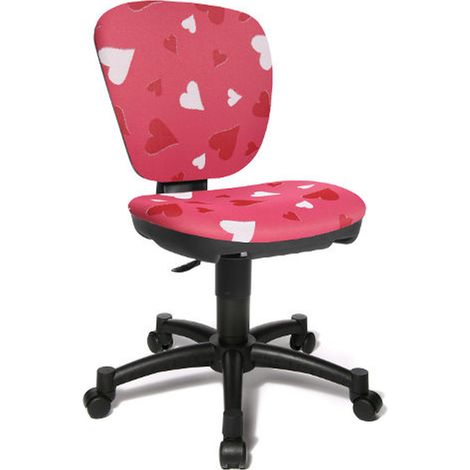 SP Topstar Kinderschreibtischstuhl / Kinderstuhl MAXX KID Herzchen pink