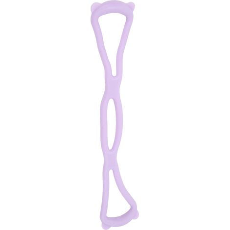 Bande de résistance Figure 8 Fitness, élastique et hypoallergénique, pour étirer les bras et les épaules et sculpter votre silhouette (violet). (1/5)