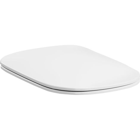 Abattant WC THE NEW YORKER, SLIM, Soft Close, blanc/chrome (1/3)