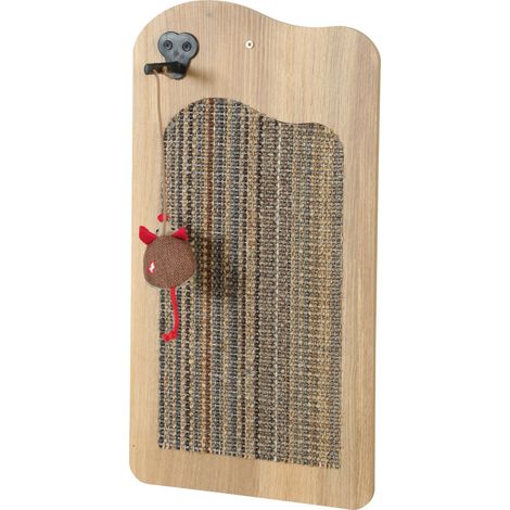 Griffoir mural Boréal M  vert 24 x 45.5 cm pour chat - zolux