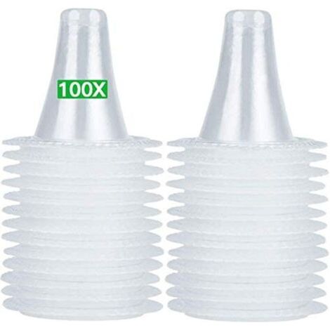 [JAMAIS UTILISÉ]100pcs Embouts pour Braun ThermoScan thermomètre auriculaires, capuchons couvre filtres de sonde de rechange lentilles de Protection (1/5)