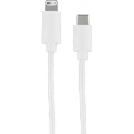 Câble MFI /USB-C pour iPhone iPad 1 m - blanc (1/2)
