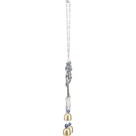 Amulette Œil de Verre Bleu pour Protection - Décoration Porte-Bonheur Bureau ou Voiture (1/5)