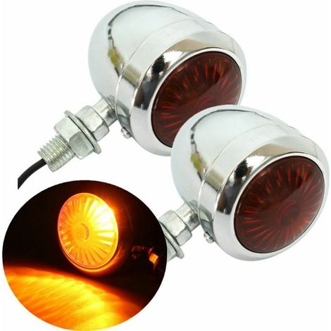Lot de 2 ampoules de clignotant pour Harley Davidson Cafe Racer (1/3)