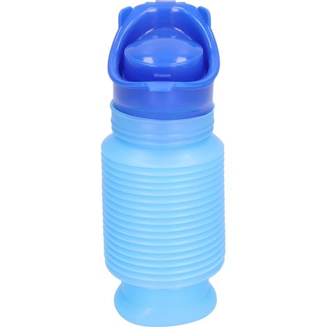 Wiederverwendbare, tragbare Urinflasche, faltbares und erweiterbares Unisex-Urinal für Reisen und Camping, praktischer Toilettentopf. (1/5)