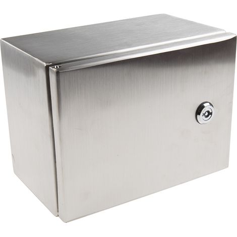 Coffret mural RS PRO en Acier inoxydable 304 dim. ext. 240 x 180 x 150mm, IP66 ( Prix pour 1 ) (1/6)