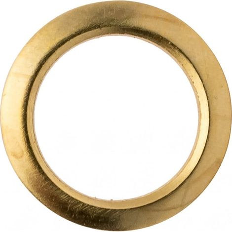 Bague laiton pour fiche diamètre 16 mm épaisseur 1 mm - OTLAV