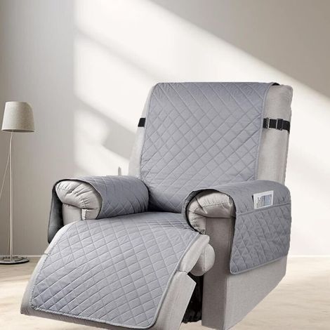 Wasserdichte Schutzhülle für Einzel-Relaxsessel, Sofahülle, Schutzhülle für Schlafzimmer-Relaxsessel (grau 63×231) (1/5)