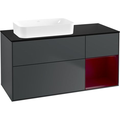 Villeroy & Boch F692HBHG Meuble sous-lavabo Finion F69 (1/2)