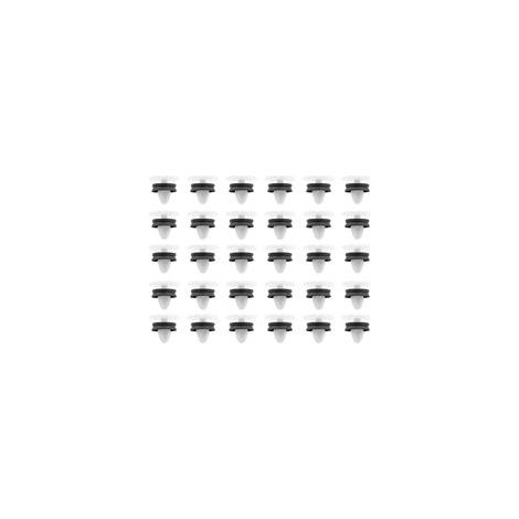 30pcs Clips de Fixation Attaches Garniture, Voiture Panneau de Porte Intérieures Clips Rivet Plastique, 7703077476 Compatible Peugeot 308 Citroën DS4 Renault Megane 3 Laguna 3