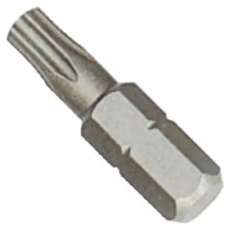 Embout hexagonal T15, 1/4 pouce, 30mm, Acier S2