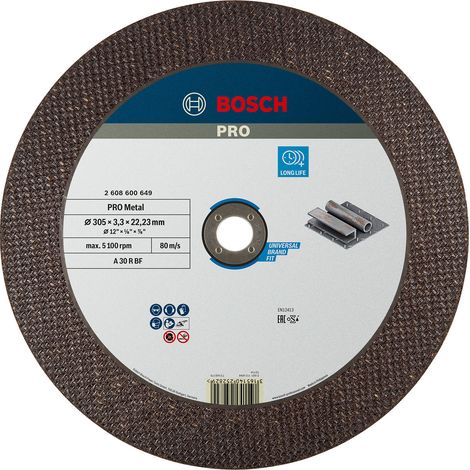 Bosch PRO Metal Trennscheibe 300 x 3,2 x 22,23 mm - 2608600649