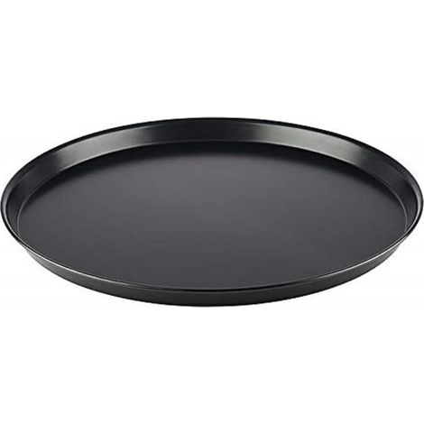 APS Piatto per pizza rotondo Ø 50/48,4 x 2,5 cm - vassoio per pizza in piatto blu, non rivestito, lunga durata, per la cottura professionale della pizza (1/5)