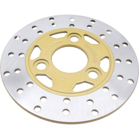 Disque de frein 155 pour vélo électrique, disque de frein pour moto électrique et scooter, disque de frein hydraulique avant et arrière, plaquettes de frein à huile (1/4)