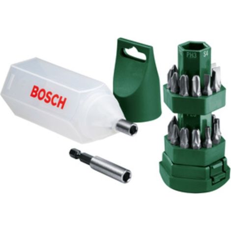 BOSCH-A SET 25 PEZZI BITTONE 019503