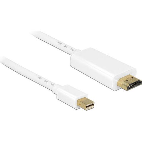 Delock cable mini displayport 1.2 macho a high speed hdmi a macho 4k 3 m (1/2)