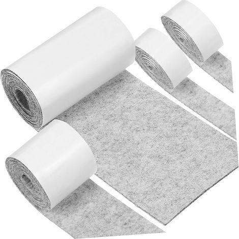 Lot de 4 rouleaux de protections de sol en feutre autocollant (1/5)