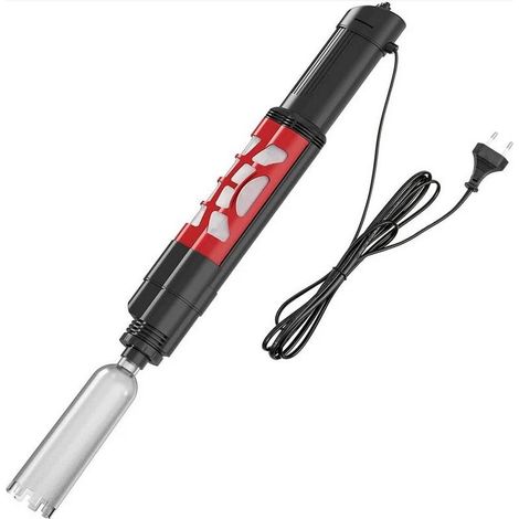 Aspirateur Automatique pour Aquarium, Nettoyeur de Gravier Électrique Convient pour Aquarium Moyen et Grand (1/2)