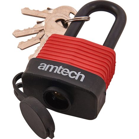 Padlock 40mm Long Shackle Security Lock Shed Garage Bike Motorbike T0760 (1/3)