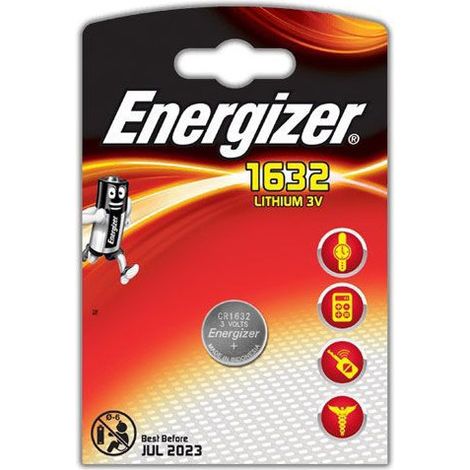 Energizer – Batterie lithium CR1632 3V – Pile bouton pour appareils électroniques – Longue durée et performance fiable – Compatible avec divers dispositifs (1/7)