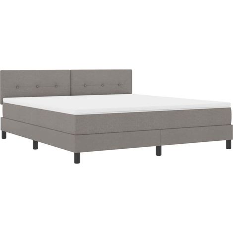 Maison Exclusive - Letto a molle con strisce LED Talpa 180 x 200 cm Tessuto (1/5)