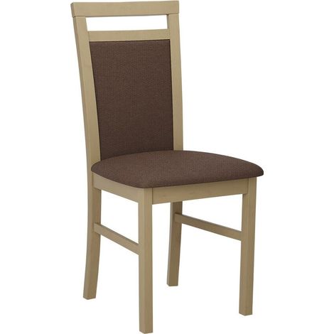 Silla Victorville 154, Soro 28, 93x43x40cm, Tapiz, De madera, Madera, Muebles ya montados (1/4)