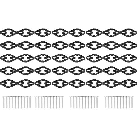 40-teiliges Set zur Reparatur von 86-mm-Wandsteckdosen mit Schalter und Kassetten (Isolierung sparend)