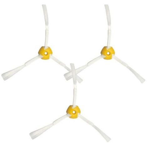 3er-Pack Seitenbürsten für iRobot Roomba 500/600/700 Serie, Ersatzteile und Zubehör, Seitenbürsten aus ABS und Nylon, weiß (1/5)