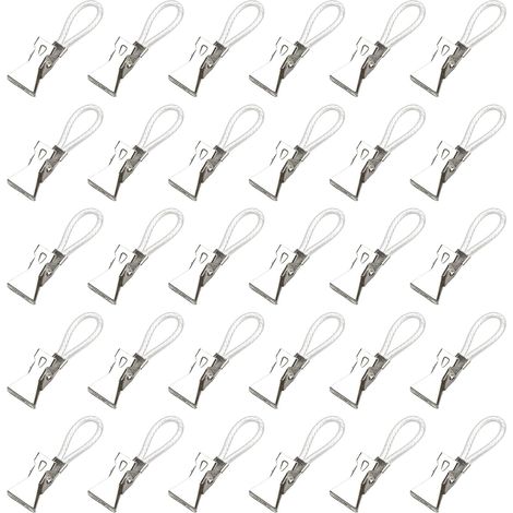 à torchons 30 crochets de fixation en acier inoxydable (1/5)